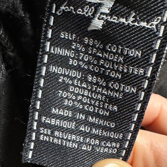 7 For All Mankind Zip-Front Denim Mini Skirt - Size 24 - EUC! - Picture 8 of 9